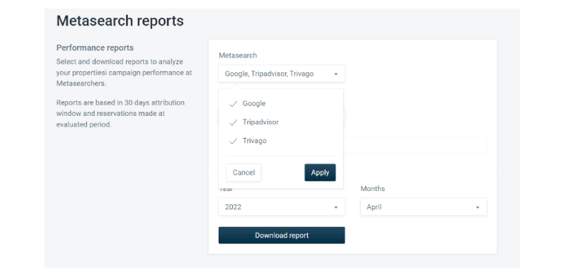 acceso API Mirai Metasearch