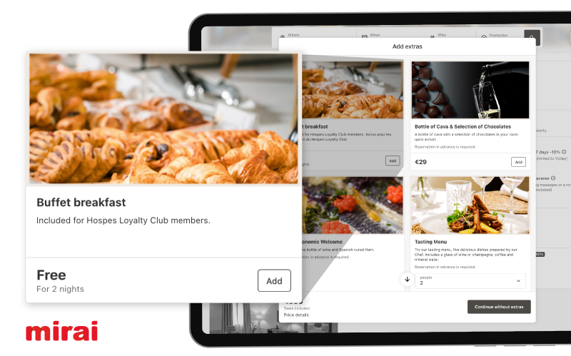 oferta servicios adicionales miembros club fidelizacion mirai