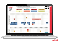 calendario demanda madrid 2025-2026 mirai