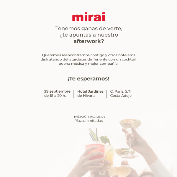 afterwork tenerife mirai