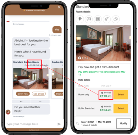automatizacion Mirai chatbot motor reservas
