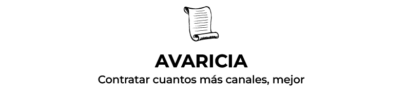 avaricia muchos canales distribucion mirai