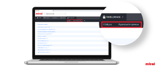 extranet mirai codigos agencias cademas