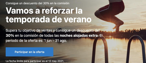 descuentos comision Bookking Mirai