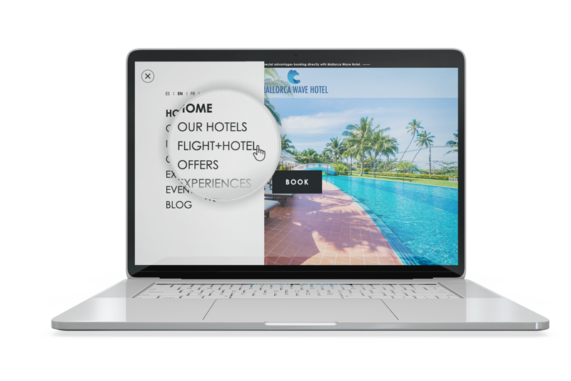 header hotel flight Mirai Onlinetravel