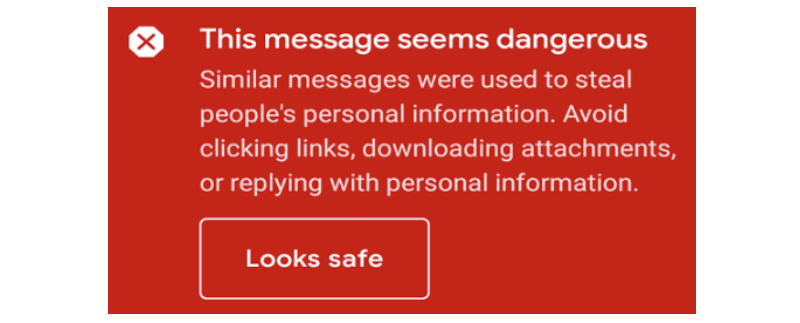 mirai emails notificaciones spam