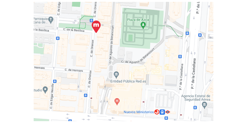 nueva direccion oficina madrid
