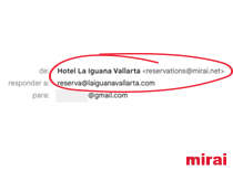 personalizacion correo electronico notificaciones mirai