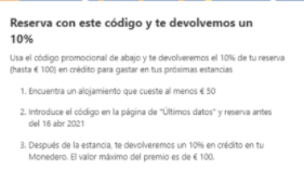 reserva codigo Mirai