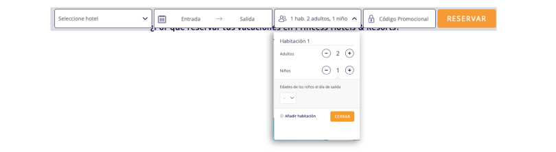 buscar habitaciones ocupaciones codigos Mirai